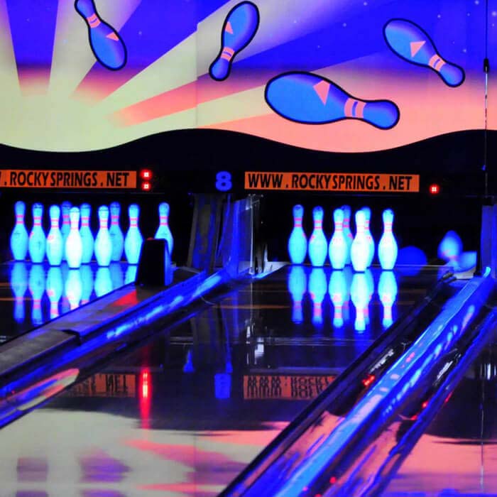 lets glow bowling set